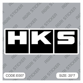 برچسپ اسلب "HKS" (کد : E007) فروش به صورت عمده
