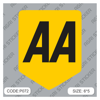 استیکرADAC  (کد P072) فروش به صورت عمده